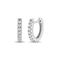 Small Multi CZ Huggie Earrings