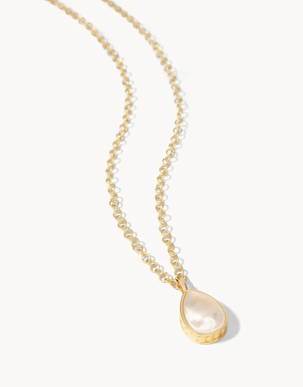 Naia Teardrop Necklace, 20''