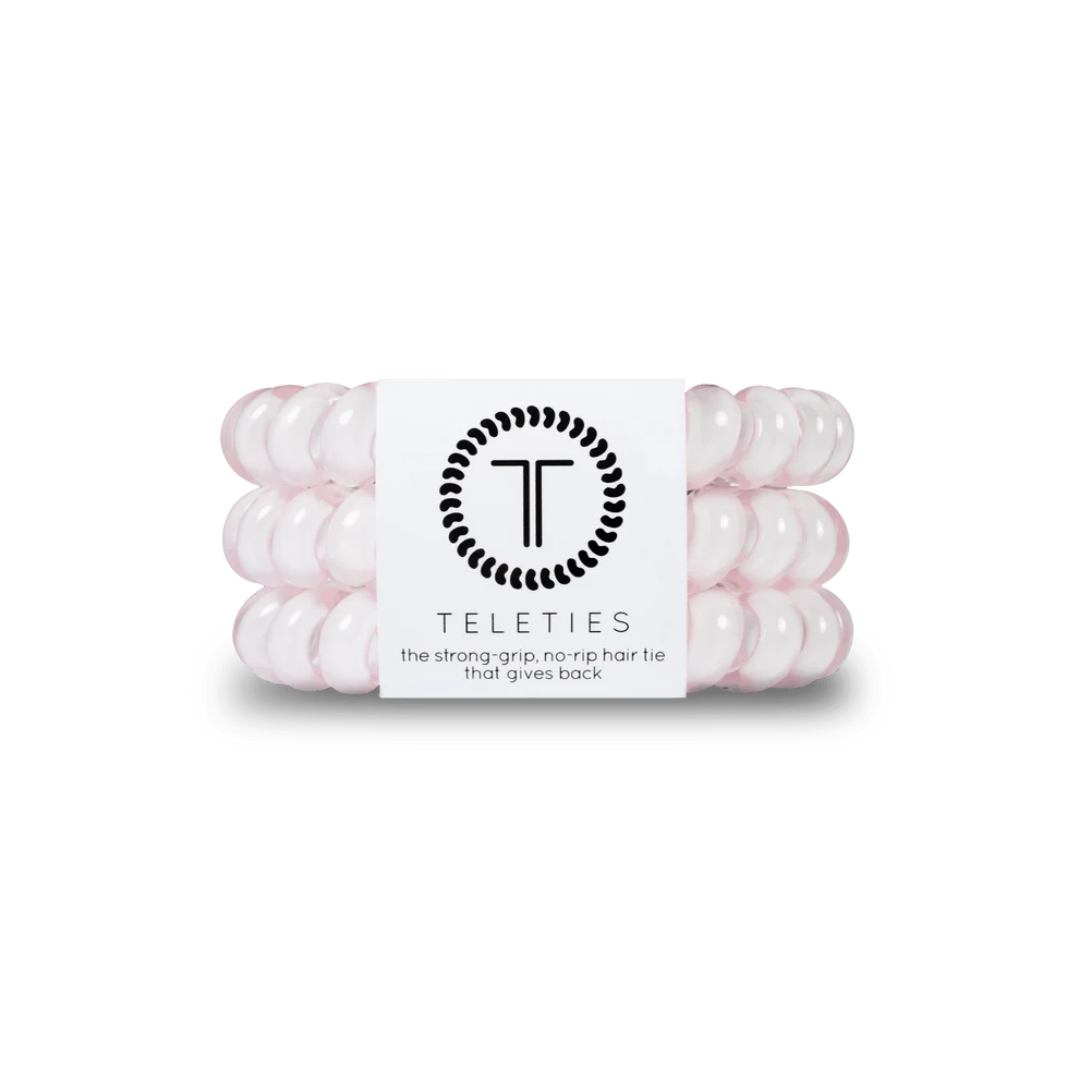 Rose Water Pink Hair Ties