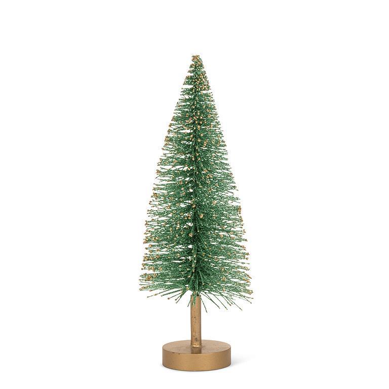 Medium Brush Tree with Glitter