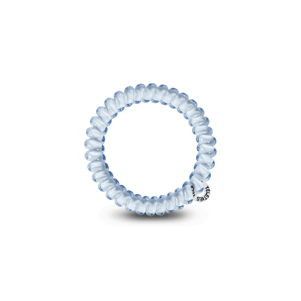 Washed Denim Large Hair Ties