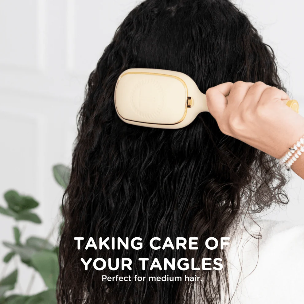 Detangler Hair Brush for Medium Hair | Tan