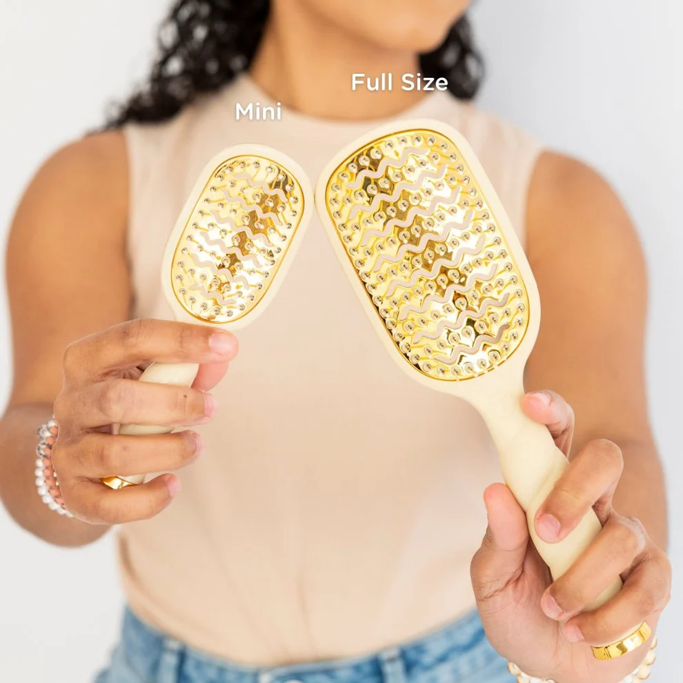 Vented Hair Brush | Tan