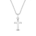 Teenie Tiny Cross Baby Pendant Necklace