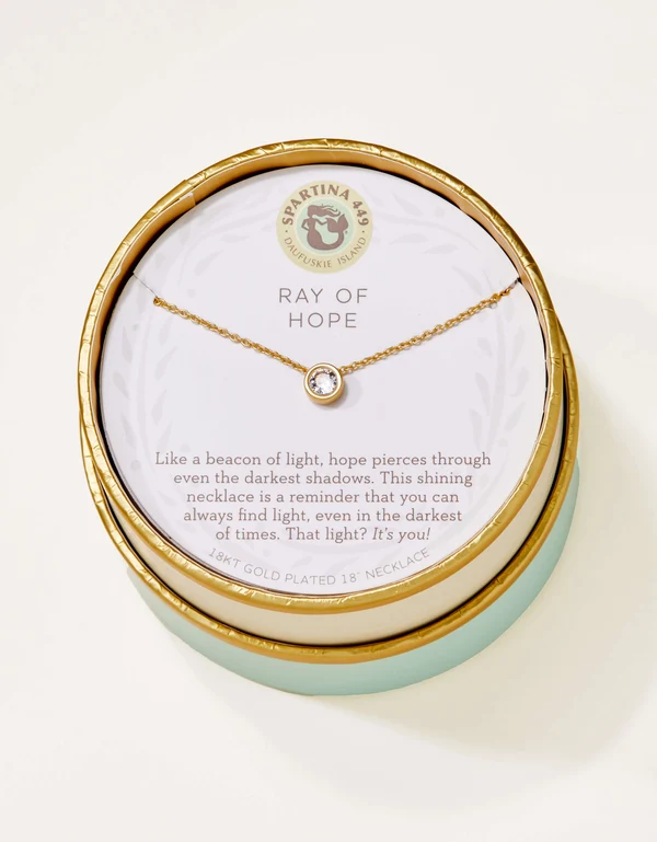 Sea La Vie Necklace 18" Ray of Hope/Gem