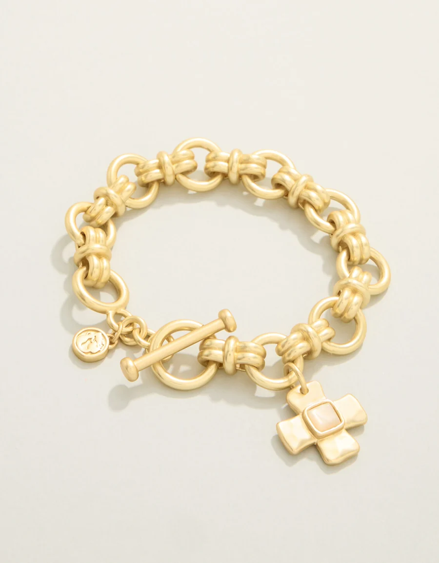 Affirmation Toggle Bracelet Mother-of-Pearl