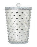 Grande Vanilla Bean Hobnail Glass Candle