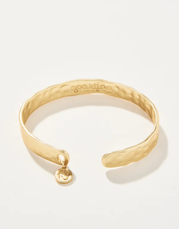 Hammered Cuff Gold