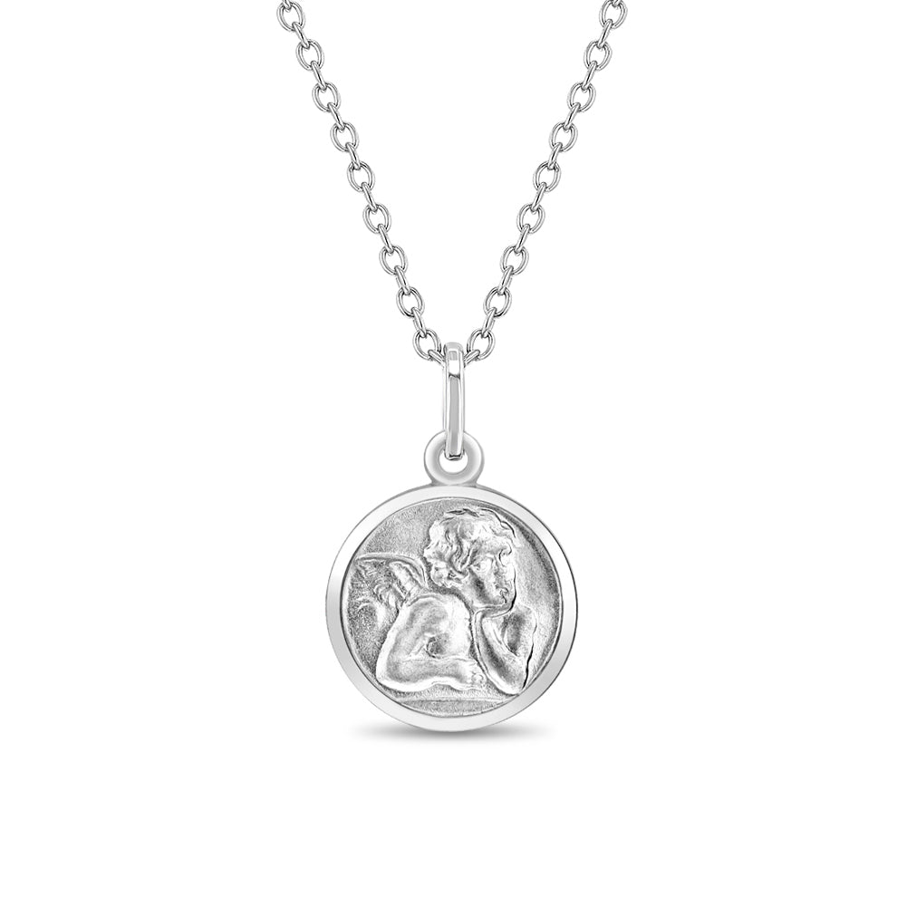 Guardian Angel Children's Medal Necklace