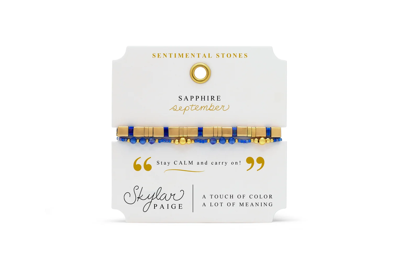 Sentimental Stones | September/Sapphire