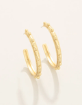 Mercer House Skinny Hoop Earrings