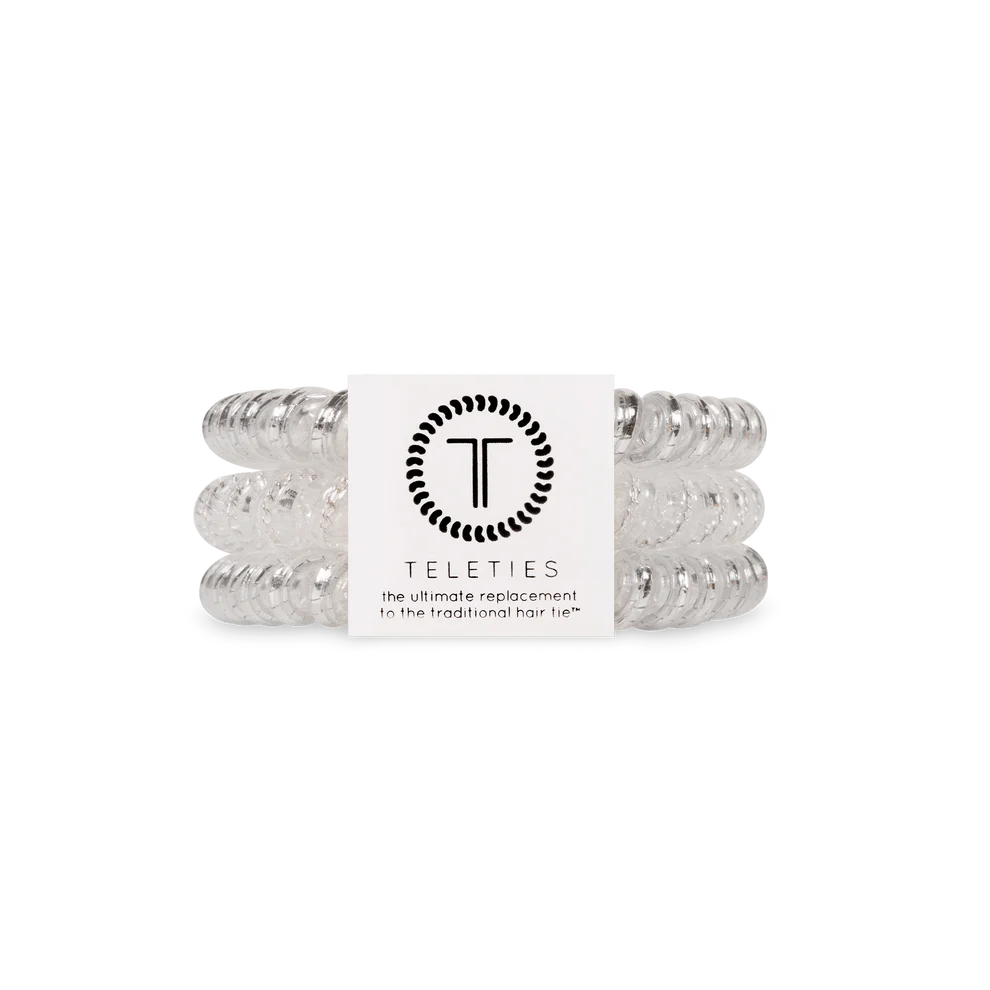 Silver Slay Hair Ties