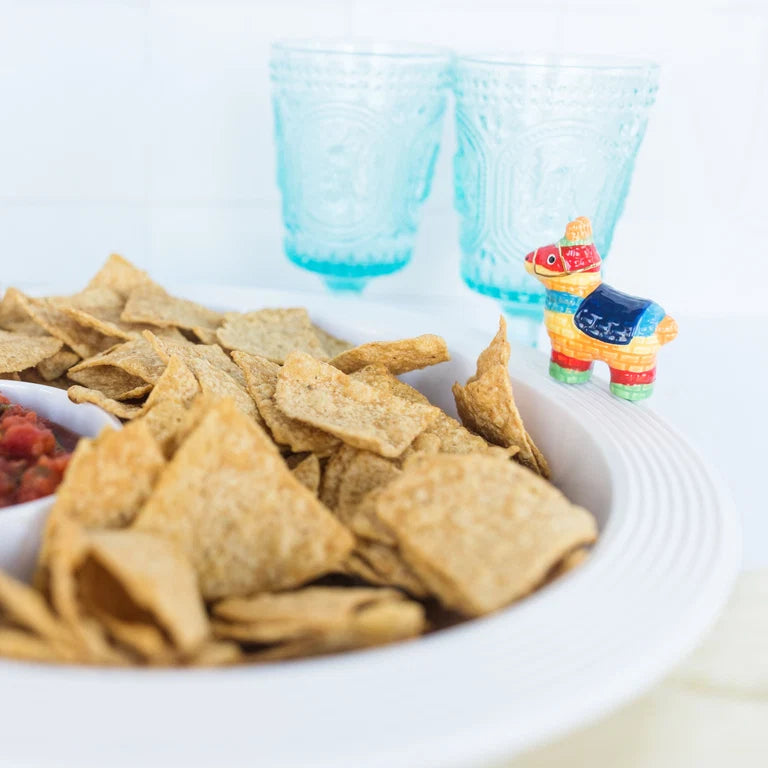 Melamine Chip and Dip | Pinstripes