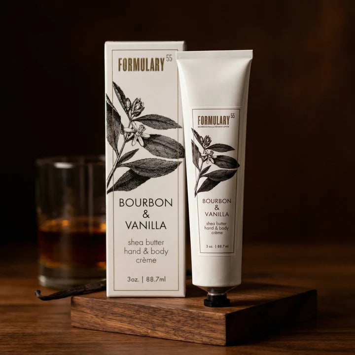 On-the-Go Shea Butter Hand and Body Creme Tube | Bourbon & Vanilla