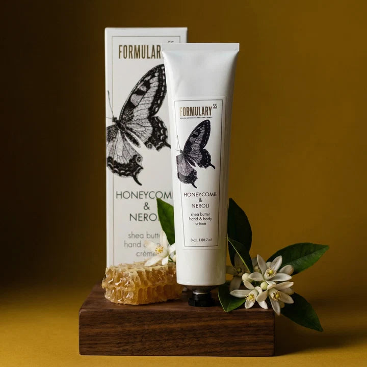 On-the-Go Shea Butter Hand and Body Creme Tube | Honeycomb & Neroli