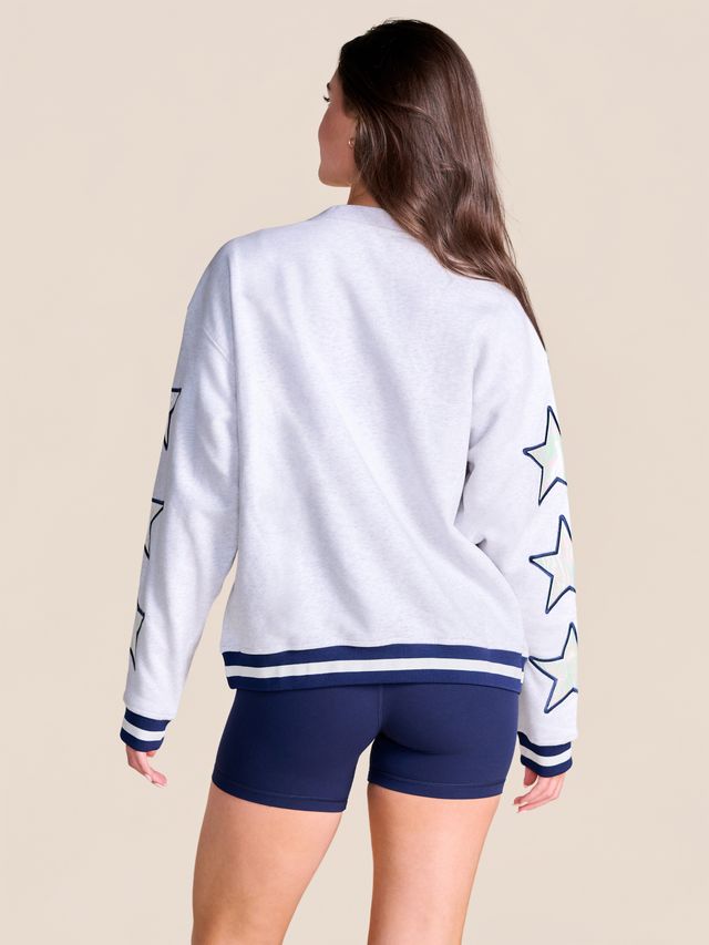 The Hometeam Heathered Crewneck | West Virginia