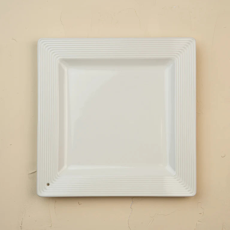 Square Platter | Pinstripes