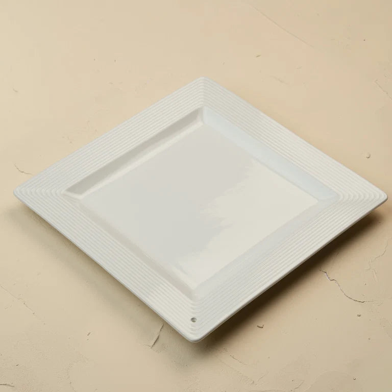 Square Platter | Pinstripes