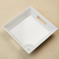 Square Melamine Tray | Pinstripes