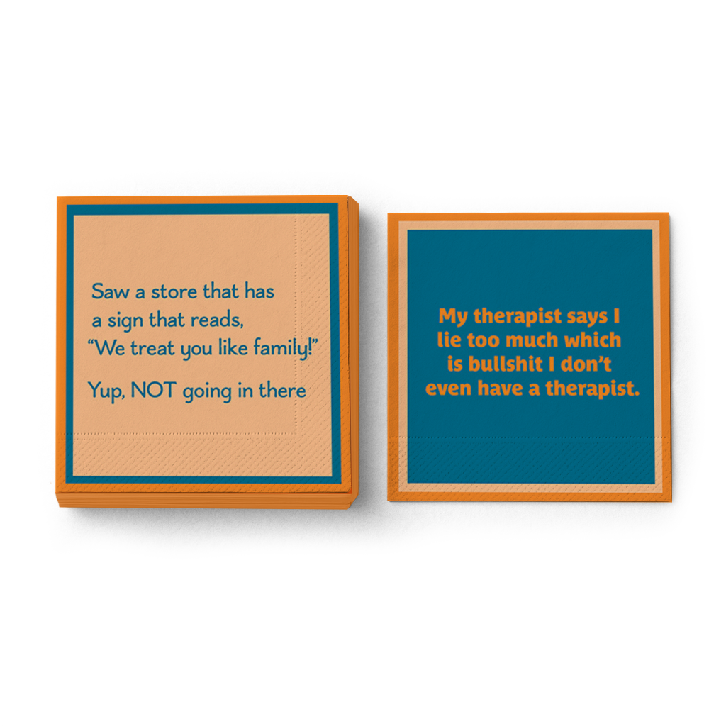 Therapist Cocktail Napkin