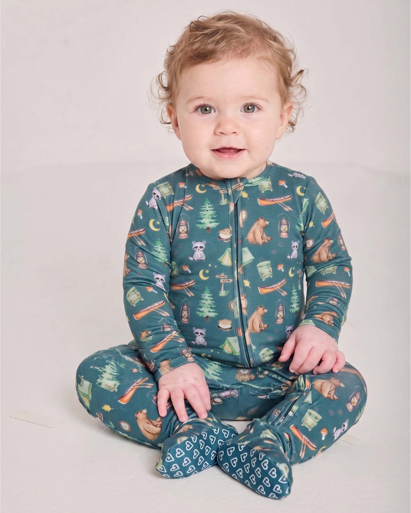 Wesley Zippered Footie